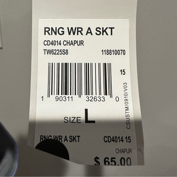 NEW Adidas Rangewear A Line Skort Size Large - Picture 9 of 11